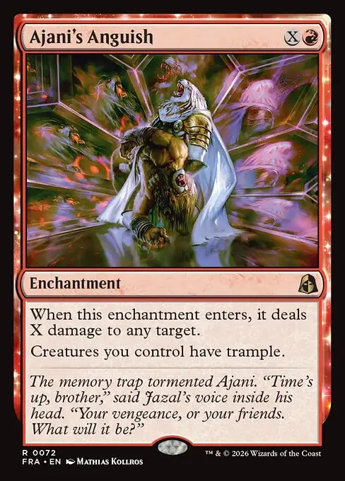 Ajani's Anguish