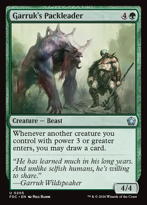 Garruk's Packleader