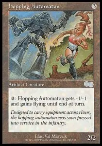 Hopping Automaton