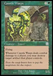 Caustic Wasps