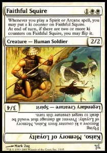 Faithful Squire // Kaiso, Memory of Loyalty