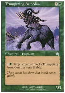 Trumpeting Armodon