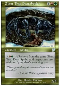 Giant Trap Door Spider
