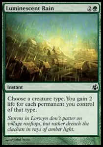 Luminescent Rain