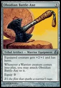 Obsidian Battle-Axe