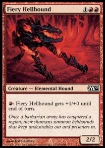 Fiery Hellhound
