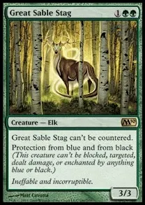 Great Sable Stag