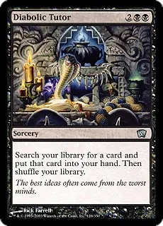Diabolic Tutor (Oversized)