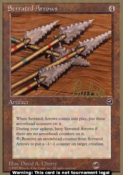 Serrated Arrows