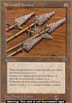 Serrated Arrows