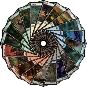 Shadowmoor Basic Land Set
