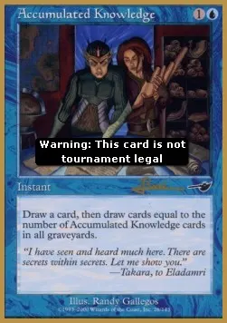 Accumulated Knowledge