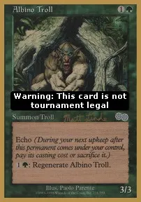 Albino Troll