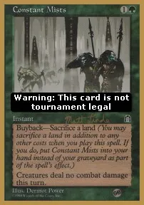 Constant Mists