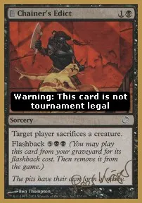 Chainer's Edict