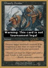Ghastly Demise