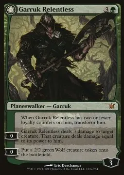 Garruk Relentless // Garruk, the Veil-Cursed