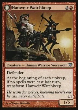 Hanweir Watchkeep // Bane of Hanweir