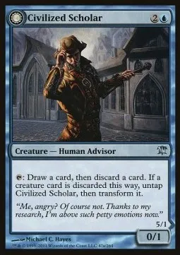 Civilized Scholar // Homicidal Brute
