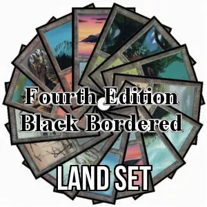 Fourth Edition Black Bordered Land Set