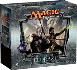 Empty Rise of the Eldrazi Fat Pack box