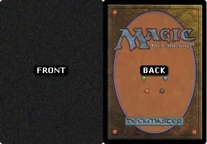 Black Round Corner Shiny Filler Card