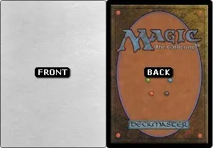 Foil White Filler Card