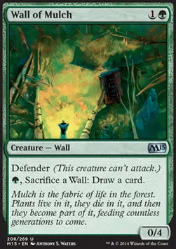 Wall of Mulch
