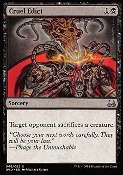 Cruel Edict