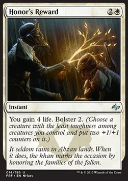 Honor's Reward