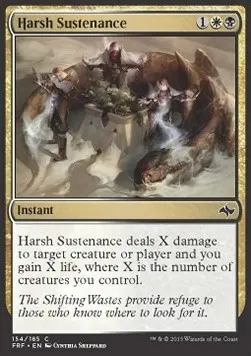 Harsh Sustenance
