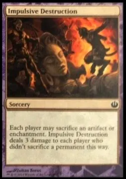 Impulsive Destruction