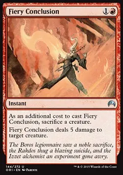Fiery Conclusion