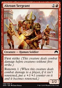 Akroan Sergeant