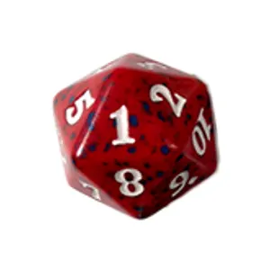 Magic Origins: D20 Die (Red)