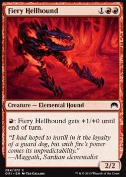 Fiery Hellhound