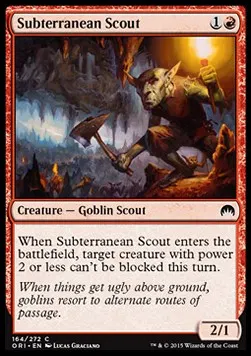 Subterranean Scout