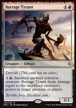 Barrage Tyrant
