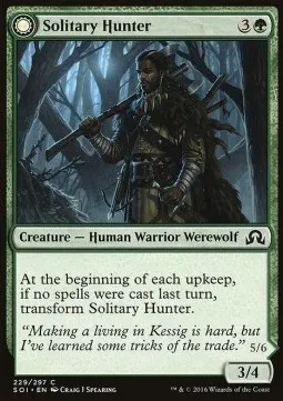 Solitary Hunter // One of the Pack