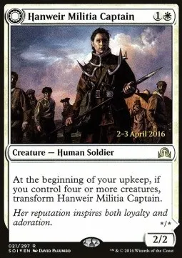 Hanweir Militia Captain // Westvale Cult Leader