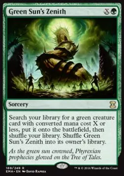 Green Sun's Zenith