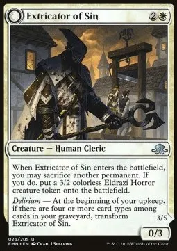 Extricator of Sin // Extricator of Flesh