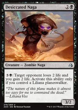 Desiccated Naga
