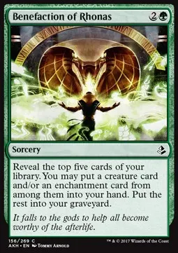 Benefaction of Rhonas