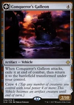 Conqueror's Galleon // Conqueror's Foothold