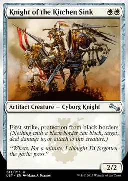 Knight of the Kitchen Sink