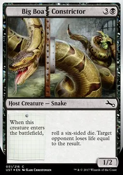 Big Boa Constrictor