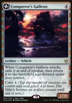 Conqueror's Galleon // Conqueror's Foothold