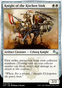 Knight of the Kitchen Sink