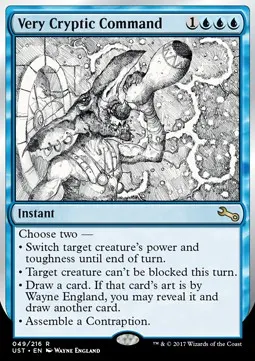 Very Cryptic Command